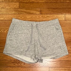 Grey lounge shorts